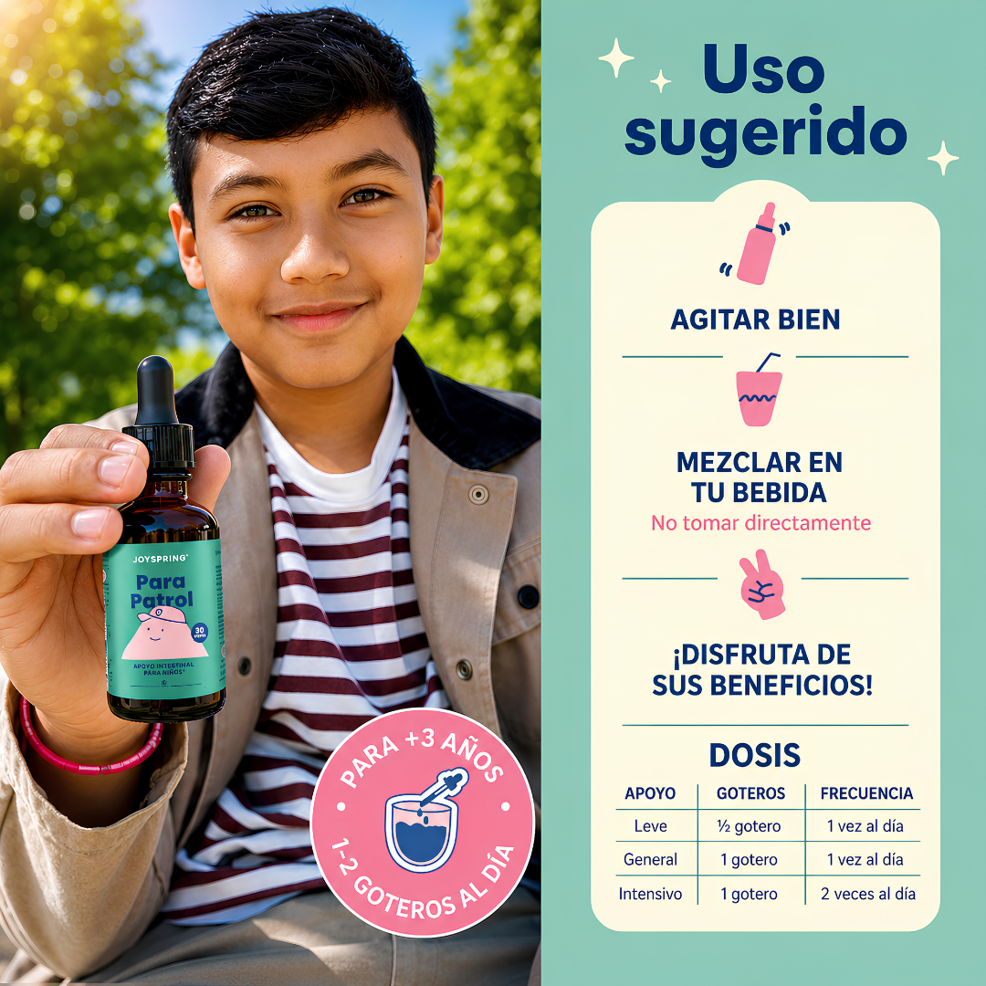 PARA PATROL – Bienestar digestivo infantil