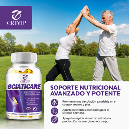 CÁPSULAS DE ALIVIO CIÁTICA RELIEVE SCIATICA – Apoyo diario para la comodidad de piernas, espalda y movilidad