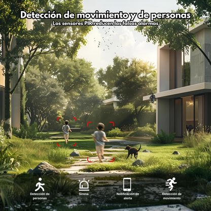 CÁMARA DE SEGURIDAD WI-FI TIPO BOMBILLO – Monitoreo 360°, visión nocturna y control desde tu celular