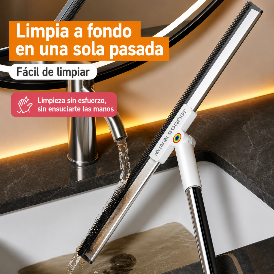 ESCURRIDOR DE AGUA PARA PISOS Y VIDRIOS – Limpieza multifuncional sin esfuerzo
