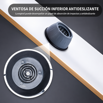 BASE PARA LAVADORA ANTIVIBRACIÓN (PACK x4) – Estabilidad total, menos movimiento y protección para tu hogar