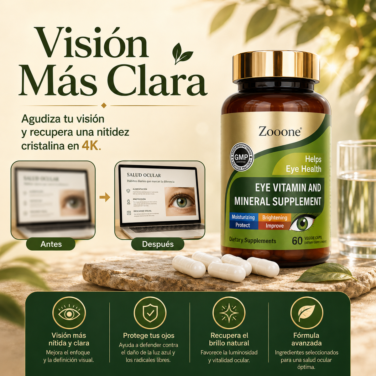 ZOOONE – Apoyo visual diario, cuidado integral y bienestar para tu rutina