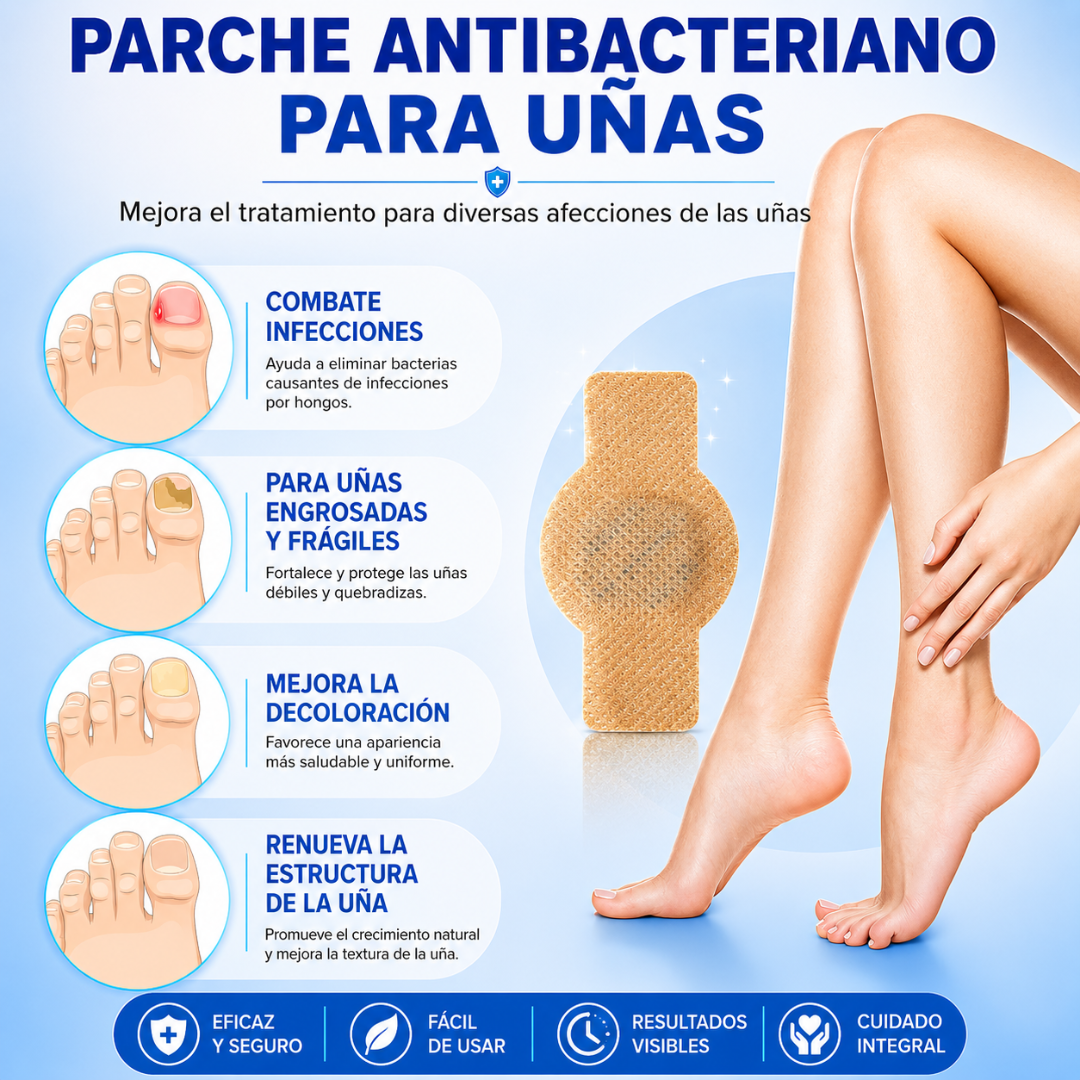 FUNGAL NAIL PATCHES – Cuidado visible para uñas