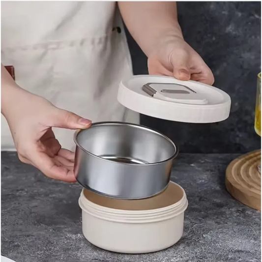 LUNCH BOX 2PCS — Tu comida llega exactamente como la dejaste: caliente, fría y sin derramar ni una gota