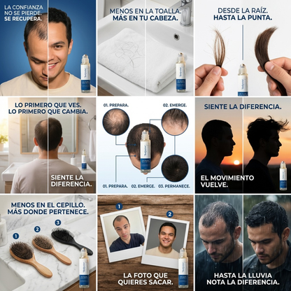 BODYWISE-50 ML — Apoyo para entradas, barba y densidad capilar masculina