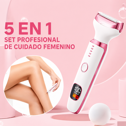 KIT DEPILADOR PARA DAMA — Depilación suave, sin dolor, sin pelos encarnados