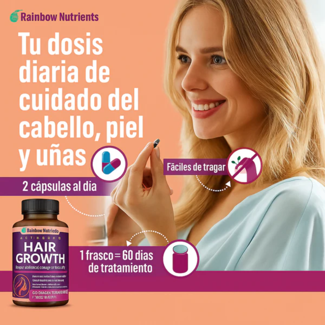 HAIR GROWTH – Potencia tu crecimiento capilar desde adentro