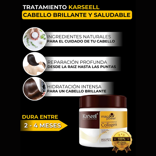 KERASEL CREMA CAPILAR COLAGENO – Nutrición profunda para un cabello renovado