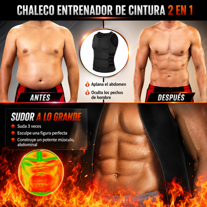 CHALECO REDUCTOR ABDOMINAL – Soporte abdominal, ajuste firme y comodidad para cualquier ocasión