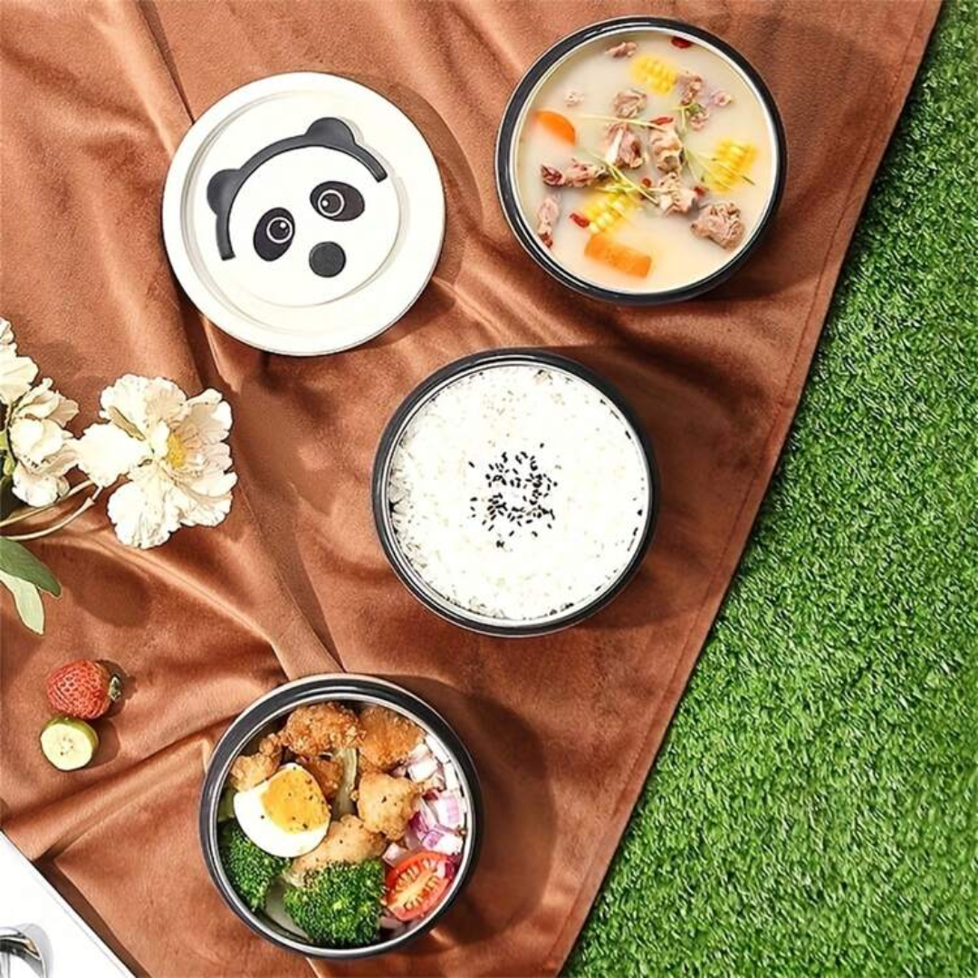 LUNCH BOX 2PCS — Tu comida llega exactamente como la dejaste: caliente, fría y sin derramar ni una gota