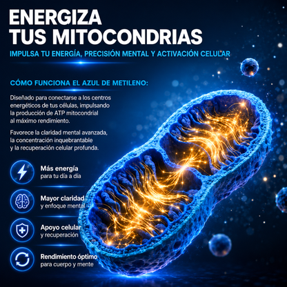 METHYLENE BLUE – Apoyo para memoria y enfoque