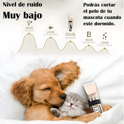 KIT DE PELUQUERÍA PARA MASCOTAS — Corte preciso y cuidado en casa