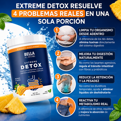 EXTREME DETOX — Siente el cuerpo más ligero desde adentro