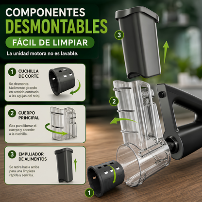 CORTADOR ELÉCTRICO MULTIUSOS – Cocina fácil y rápida
