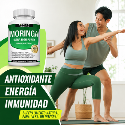TOPLUX MORINGA CAPSULES – Nutrición natural, energía diaria y bienestar integral en cada cápsula