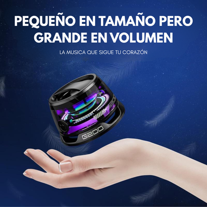 ALTAVOZ MAGNÉTICO — Sonido potente donde quieras, sin límites ni cables