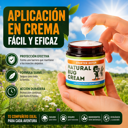 CREMA NATURAL PARA INSECTOS – Protección natural familiar
