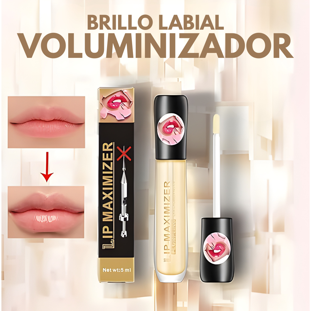 BRILLO LABIAL VOLUMINIZADOR – Efecto volumen, brillo intenso y labios más definidos al instante