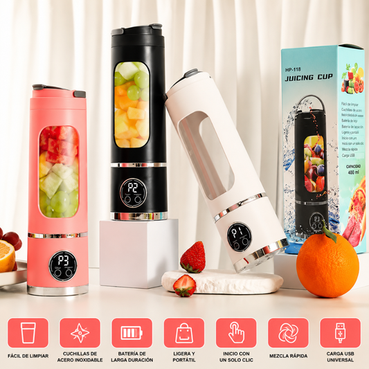 BATIDORA PERSONAL — Batidos, jugos y mezclas rápidas en minutos
