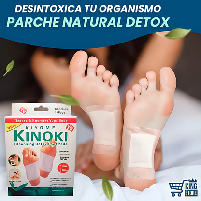 PARCHES DETOX KINOKI — Limpia tu cuerpo de forma natural mientras duermes