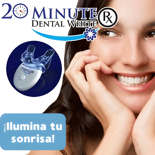 BLANQUEADOR DENTAL — Sonríe con seguridad y dientes visiblemente más blancos