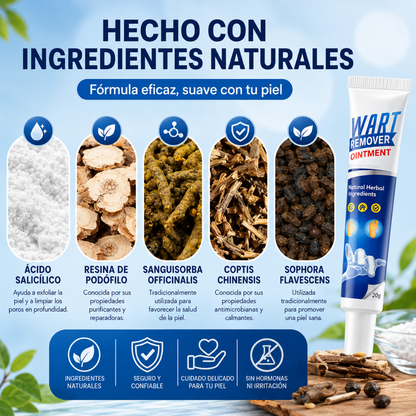 CREMA PARA ELIMINAR VERRUGAS – Cuidado localizado para imperfecciones