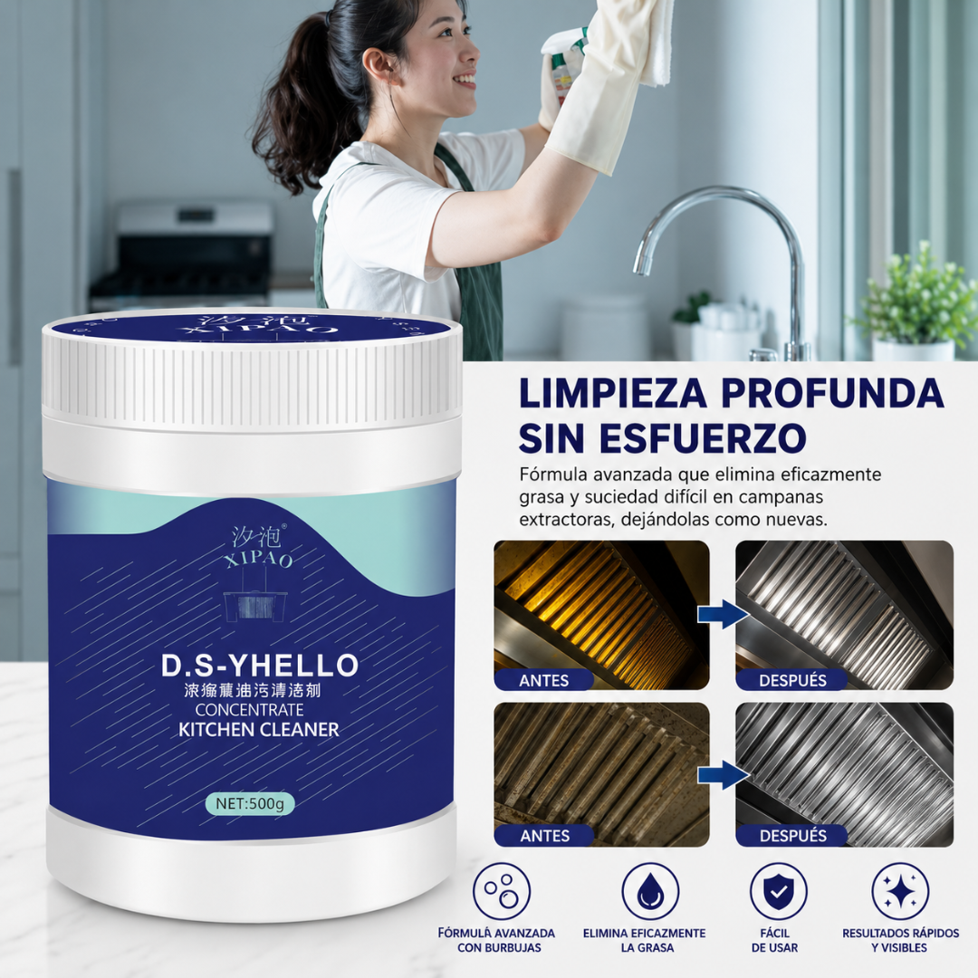 MOF CHEF 500G — Polvo que elimina la grasa sin esfuerzo