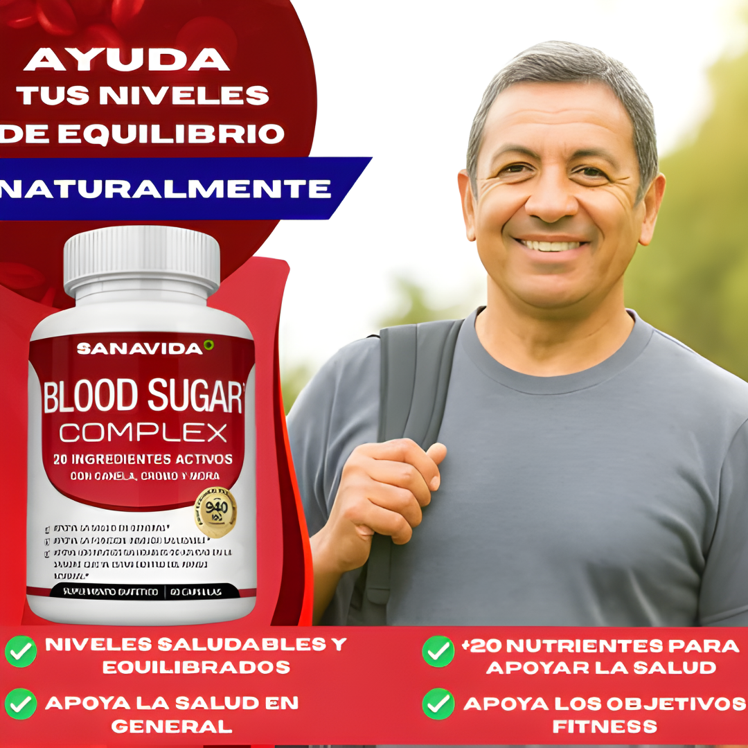 BLOOD SUGAR — Apoyo diario para energía más estable