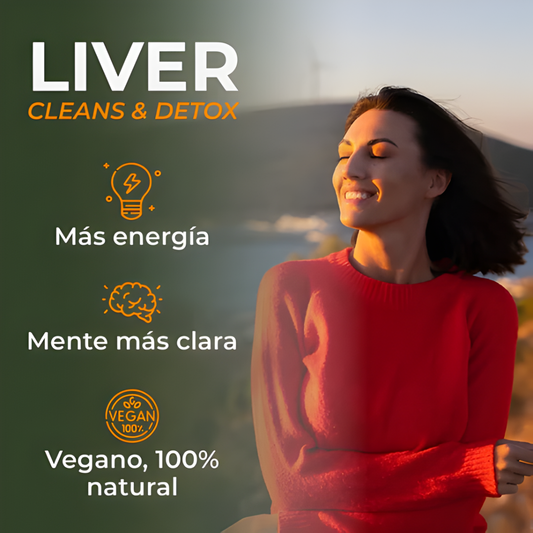 LIVER CLEANSE & DETOX – 70 CÁPSULAS – Depuración natural, energía renovada y apoyo avanzado para tu hígado