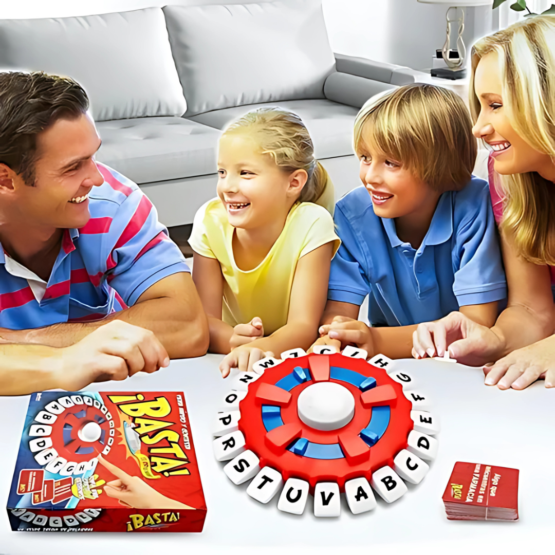 JUEGO BASTA YA - Entrena tu agilidad mental mientras te diviertes con amigos