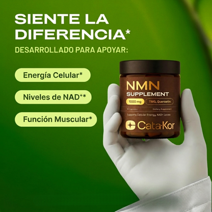 CATA-KOR NMN SUPPLEMENT — Reactiva tu energía celular y frena el envejecimiento desde adentro