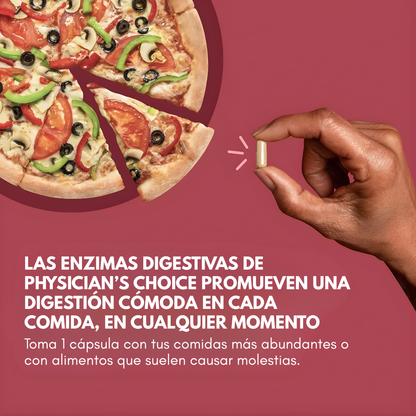 ENZIMAS DIGESTIVAS – Apoyo digestivo para menos pesadez, mejor evacuación y abdomen más ligero