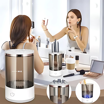 LIMPIADOR DE BROCHAS - Brochas impecables, maquillaje perfecto todos los días.