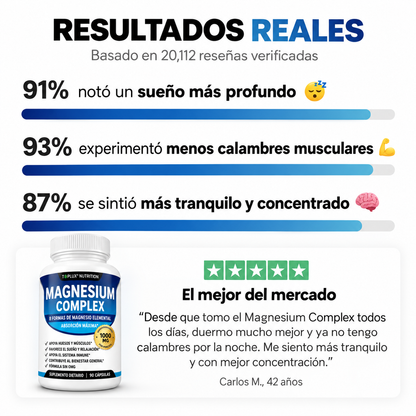 MAGNESIUM COMPLEX X 90 CÁPSULAS (PACK*2) – Equilibrio mineral, bienestar diario y apoyo integral para tu rutina