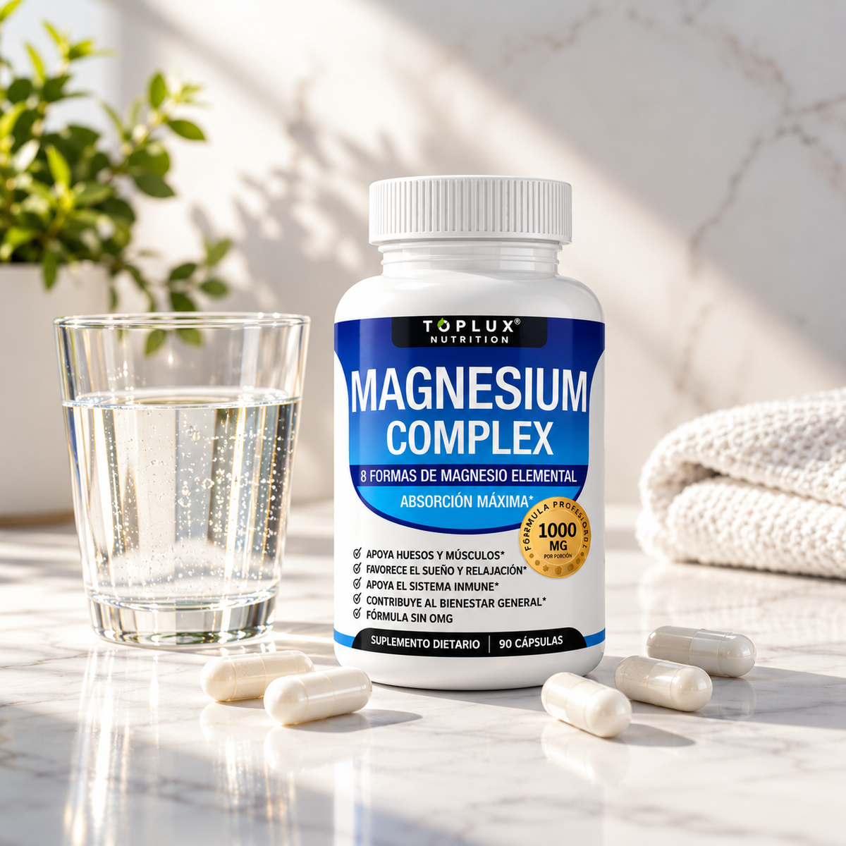 MAGNESIUM COMPLEX X 90 CÁPSULAS (PACK*2) – Equilibrio mineral, bienestar diario y apoyo integral para tu rutina