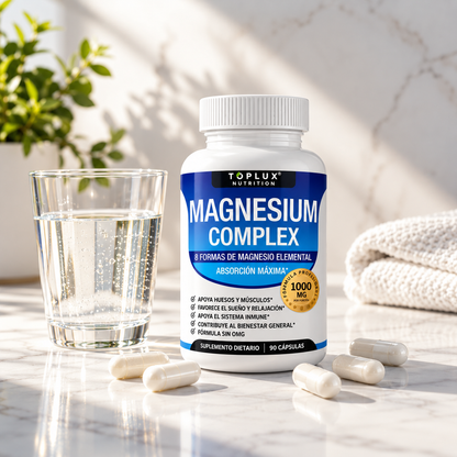 MAGNESIUM COMPLEX X 90 CÁPSULAS (PACK*2) – Equilibrio mineral, bienestar diario y apoyo integral para tu rutina
