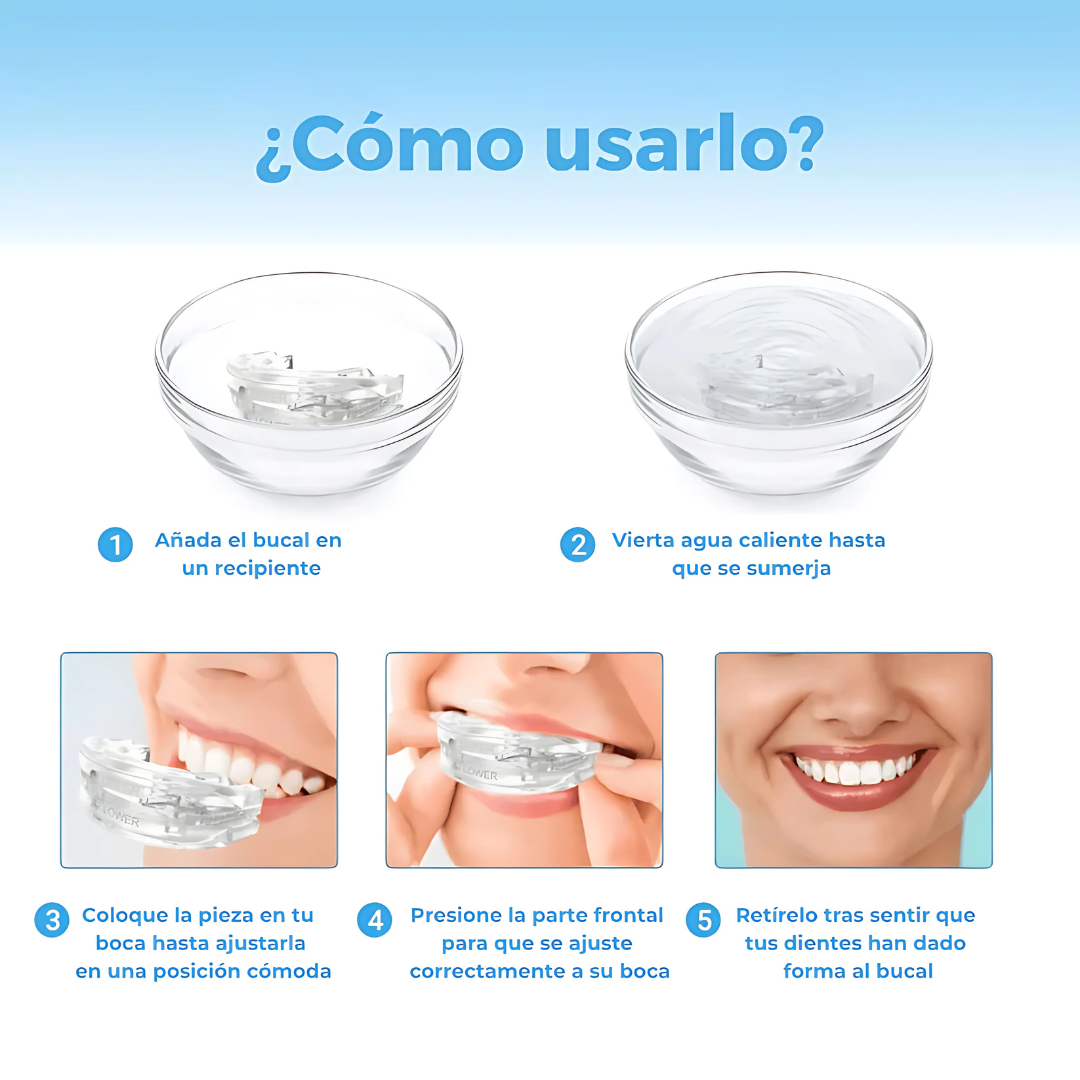 PROTECTOR DENTAL – Descanso más cómodo, protección nocturna y alivio para tu mandíbula